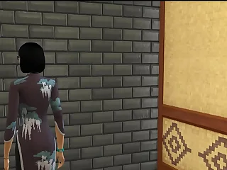 stepSon blackmails his stepmom for an erotic massage after he caught her being a masseuse  | Asian stepMother And stepSon